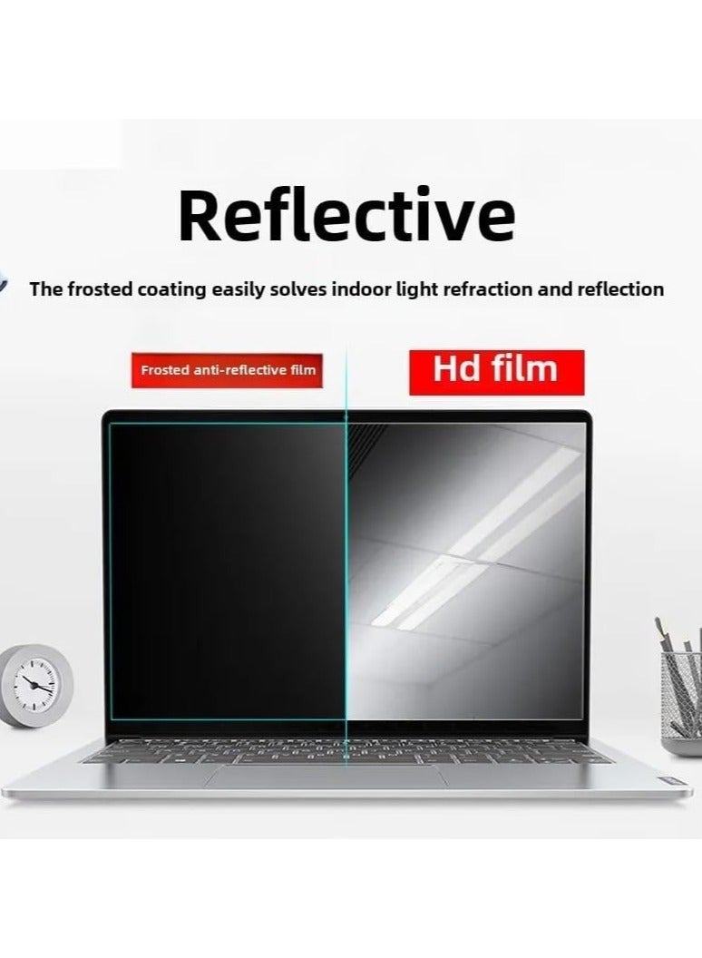 Compatible with 16-inch Dell 16 Plus (DB16250) 2025 Fully Transparent Silicone TPU Laptop Keyboard Cover and HD Tempered Glass - Image 3